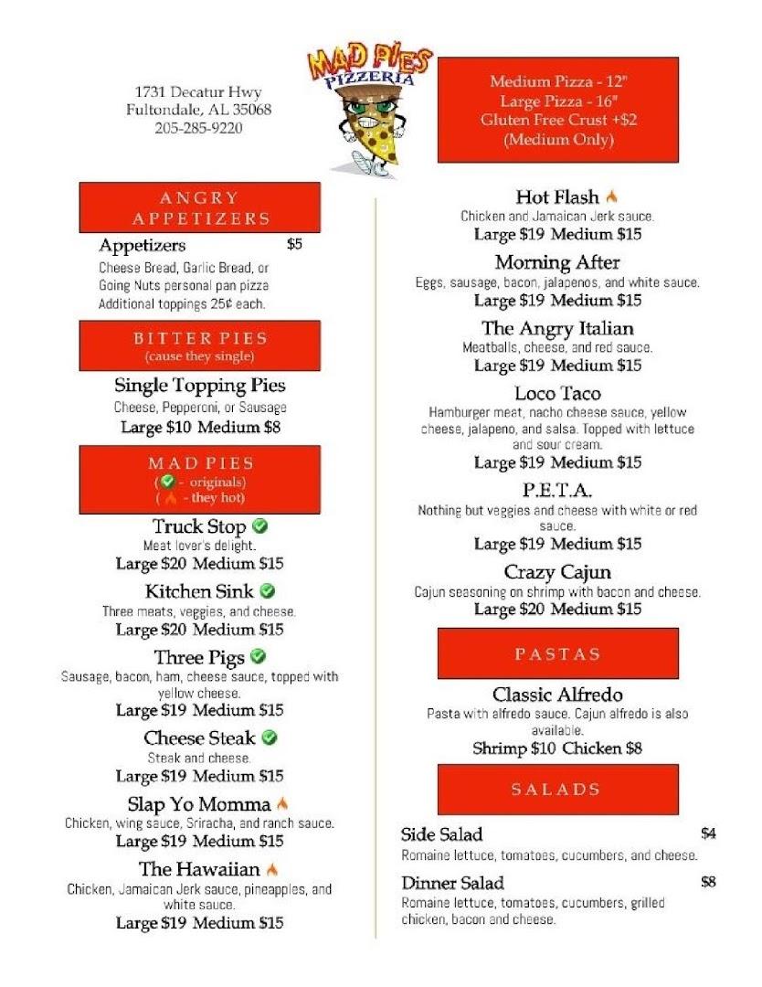 Mad Pies Restaurant & Bar